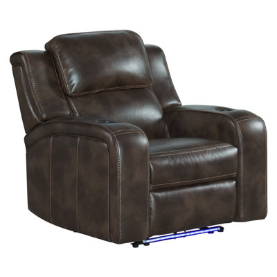 Silhouette Dual-Power Recliner with Dual-Power Recline & Headrest