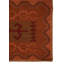 Flatweave flatweave New Zealand Wool Red Area Rug