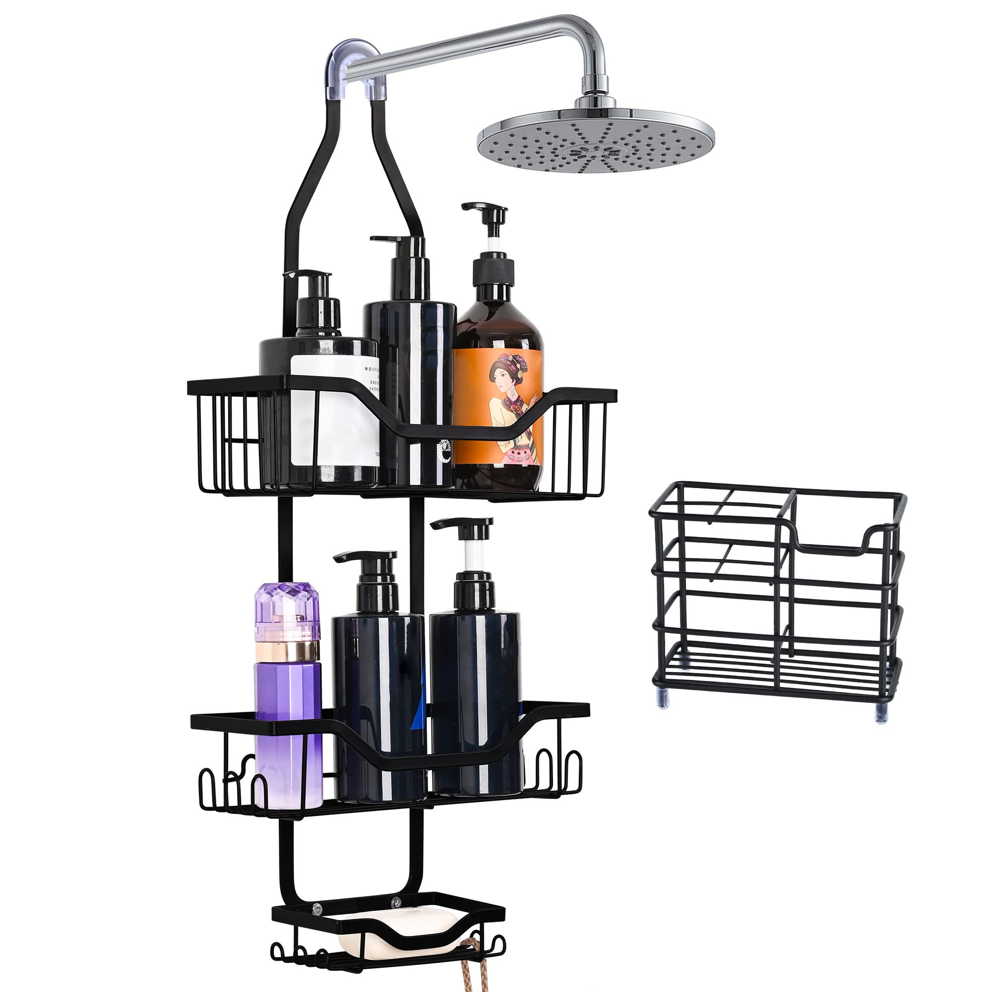 Rebrilliant Emmie-Leigh Hanging Stainless Steel Shower Caddy & Reviews