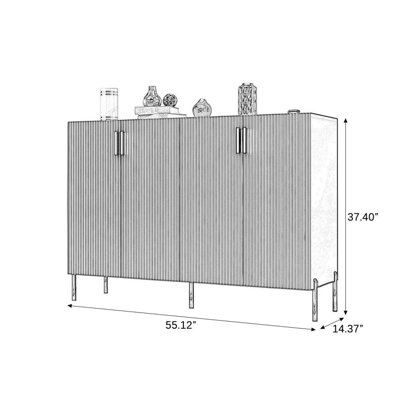 Rangement pour chaussures en bois manufacturé, Blanc