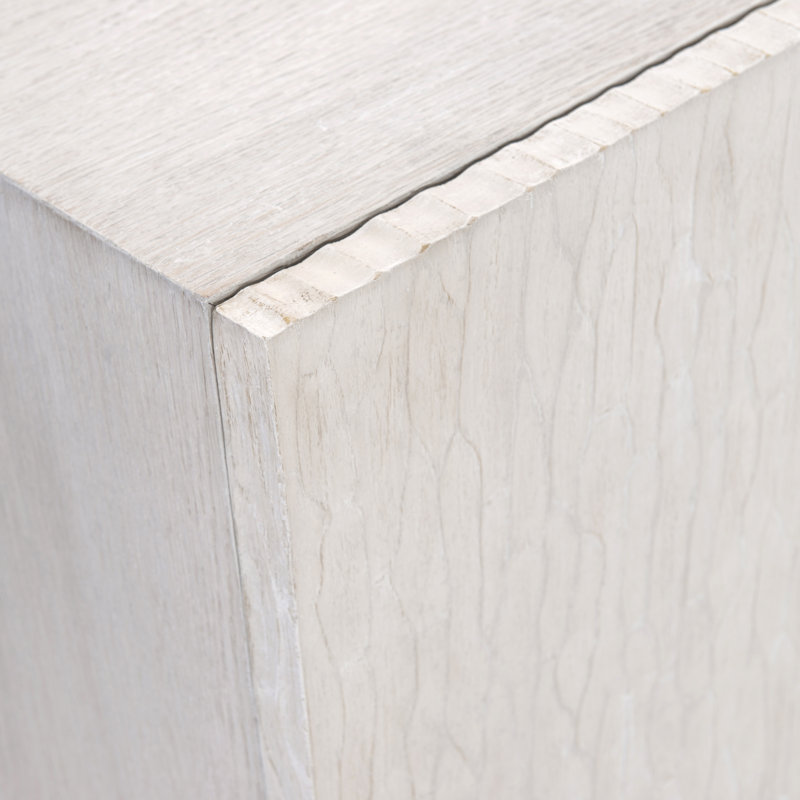 Solaria Entertainment Credenza in Weathered Bone