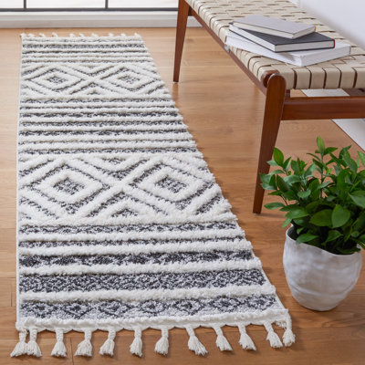 Tyner Tassel Shag Performance Southwestern Rug