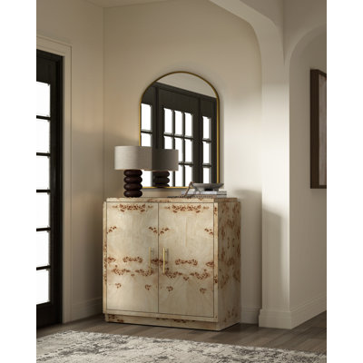 Wesley Burl Storage Cabinet by Foundry Select