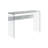 Accent Table, Console Table With Clear Tempered Glass Legs, Hallway Table-1184441423