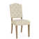 Maya Rectangular Table And Cream Side Chairs Dining Set
