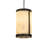 Solvey 1 - Light Bronze LED Cylinder Pendant