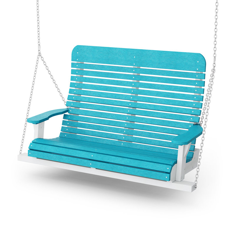 Balancelle Signature, Bleu Aruba / blanc