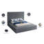 Lit plateforme tapissier avec rangement Johnnay-1166198395-1166198386