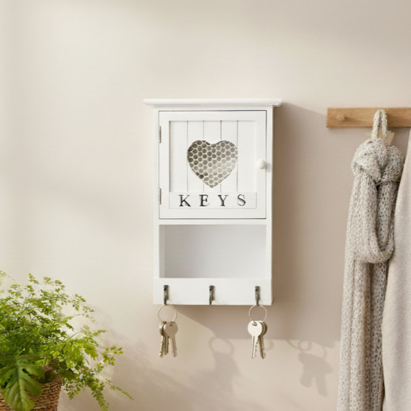 Curl Wall Mounted Key Hooks Organizer