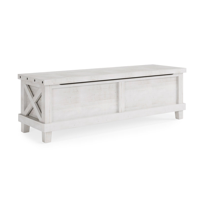 Banc en bois massif Thack