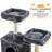71.5 Inch Multi-Level Large Cat Tree with 2 Cozy Perches-88558049