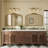 Amara Vintage Baroque Style Tempered Glass French Cleat Mounted Wall Mirror-1311264786-1311264796