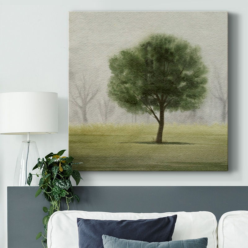 Awakening Tree II sur impression sur toile, H 16 po x l 16 po