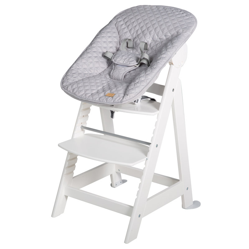Hochstuhl Standard, White/Grey