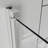 30 - 31 In. Wide Bi Fold Swing Pivot Shower Door With Zinc Alloy Hinges, Silent Magnetic Sealing, Waterproof 30" W X 72" H 1/4"  6Mm  Tempered Glass, Finish, Switching And Water Proof Design