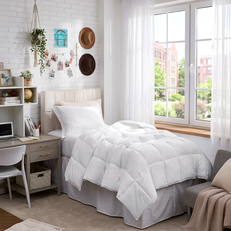 Dupe of Down - Coma Inducer® Twin XL Comforter Set - White, Twin XL