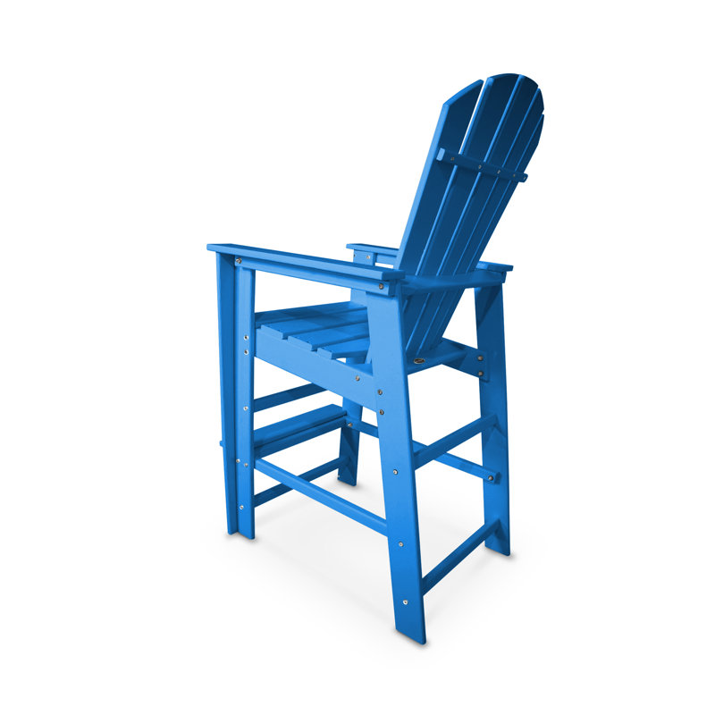 Chaise de bar POLYWOOD South Beach, Bleu pacifique