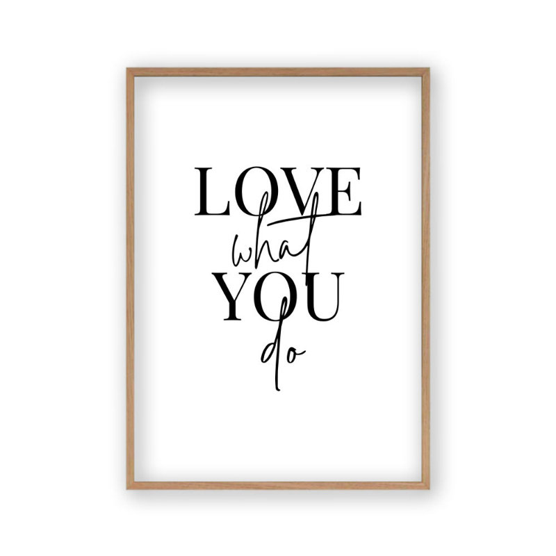 Print, 61 cm H x 43 cm W, Oak Frame
