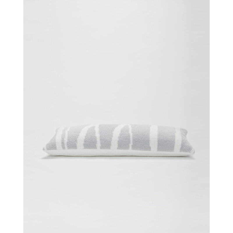 Woodland Lumbar Pillow Cover & Insert, Cloud Gray/Off White