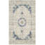 Tapis oriental ivoire et bleu Annette-22734819