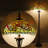 Tiffany Floor Lamp Green Red Stained Glass Dragonfly Standing Reading Light 16X16X70 Inches Antique Pole Corner Lamp Decor Bedroom Office Living Room
