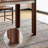 Solid Wood Stainless Steel Multi-functional Desk-1155203922