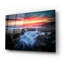 «Red Sky At Dusk» par Rick Berk, art mural en verre acrylique-677096937