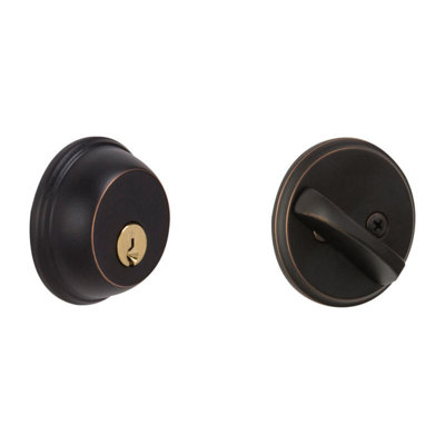 Schlage Aged Single Cylinder Deadbolt