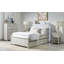 August Complete Bookcase Bed With LED Light-100692977