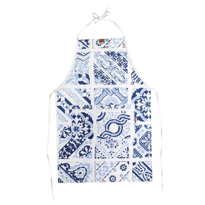 Siciliano Linens No Pattern Cotton Bib Apron