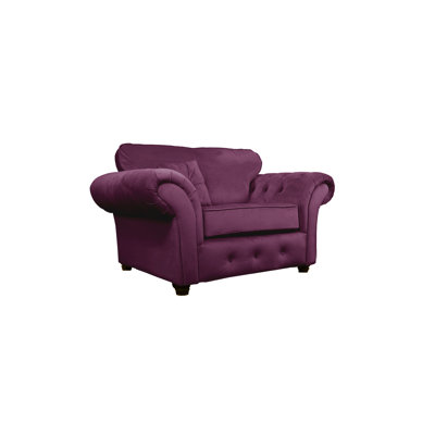 Lila Velvet Chesterfield Chair