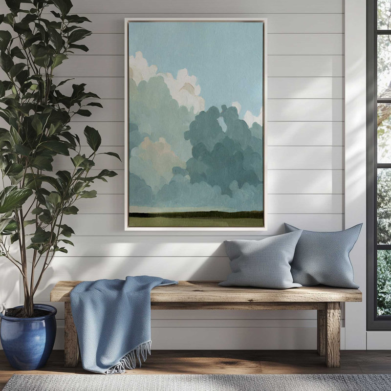 «Tranquil Overgrowth II», Or poli, H 18,75 po x l 12,75 po