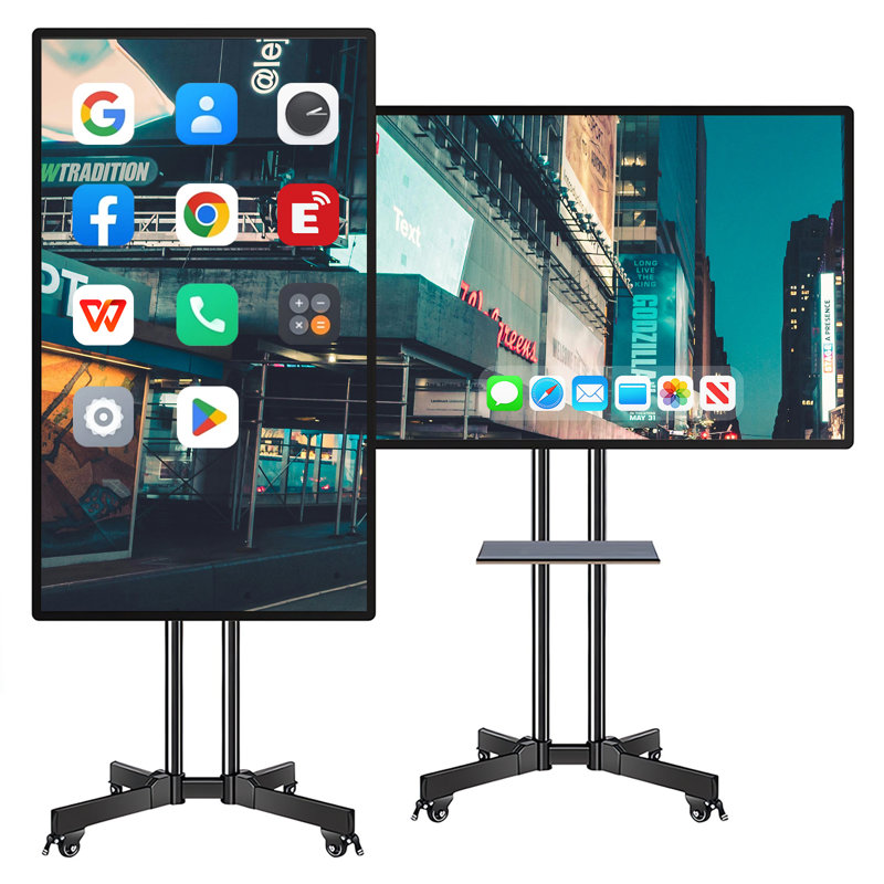 JYXCN Smart Board 49 pouces, ordinateur tout-en-un interactif, écran tactile avec double système et partage de nuage - pour la salle de classe, le bureau et les présentations?