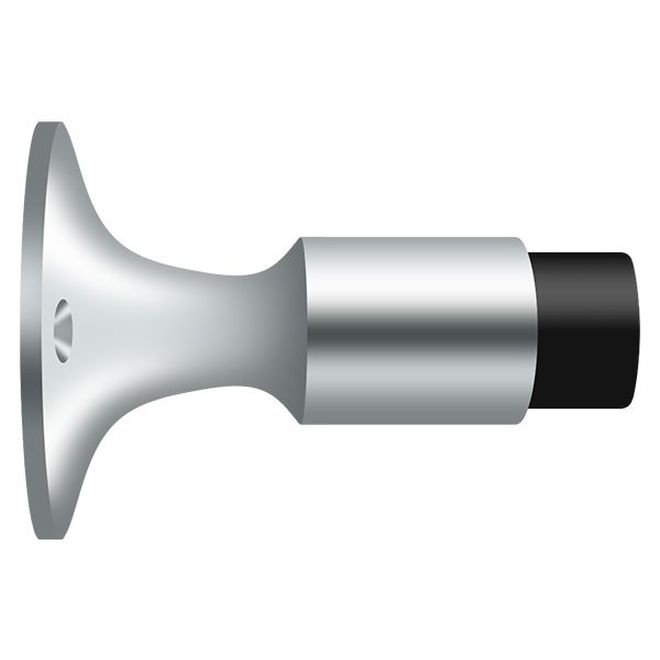 Brass Baseboard Stop Deltana