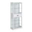 Armoire garde-manger 74,8 "avec porte vitrée