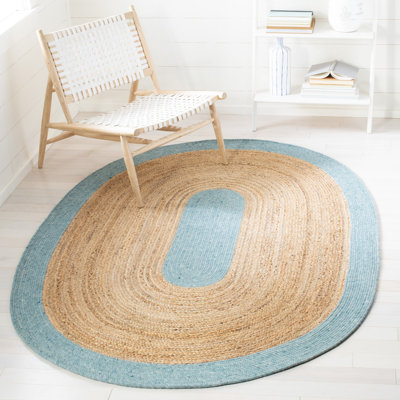 Nott Hand Woven Jute/Wool/Cotton Rug in Natural