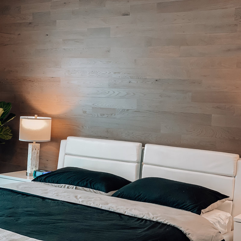 Planches de bois Timberchic Oak, gris, L 3 po