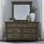 Gertraute Panel Bed, Dresser & Mirror Set-109423058