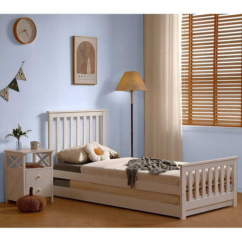 Strake 70 X 200cm Daybed Bed Frame with Trundle Included