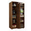 Armoire de cuisine, armoire Buffet sur pieds avec portes et tablettes, armoire de rangement pour cuisine, salon et salle à manger