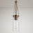 Aeronwen 1-Light Dimmable Island Pendant with Sloped Ceiling Adapter