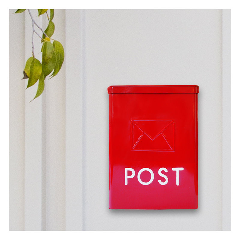 Serena Steel Wall Mounted Mailbox