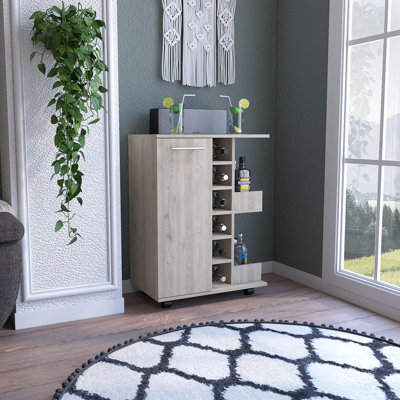 McEwensville Wood Bar Cart