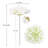 Artificial Hydrangea Flower Head With Pole-2097806389