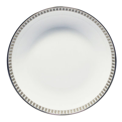 Plumes Porcelain Soup Plate