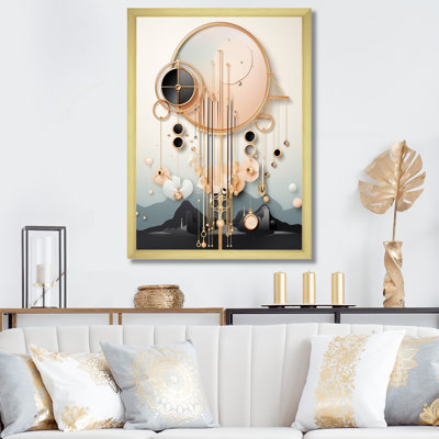 Boho Dreams Mountain Landscape, rétro-impression sur toile