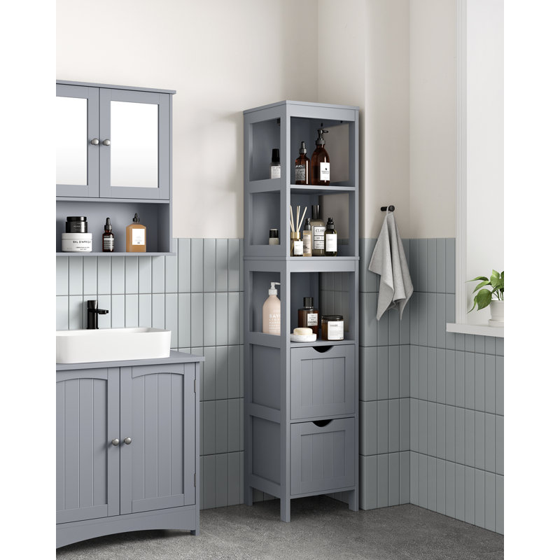 Minor Bathroom Cabinet, Grey