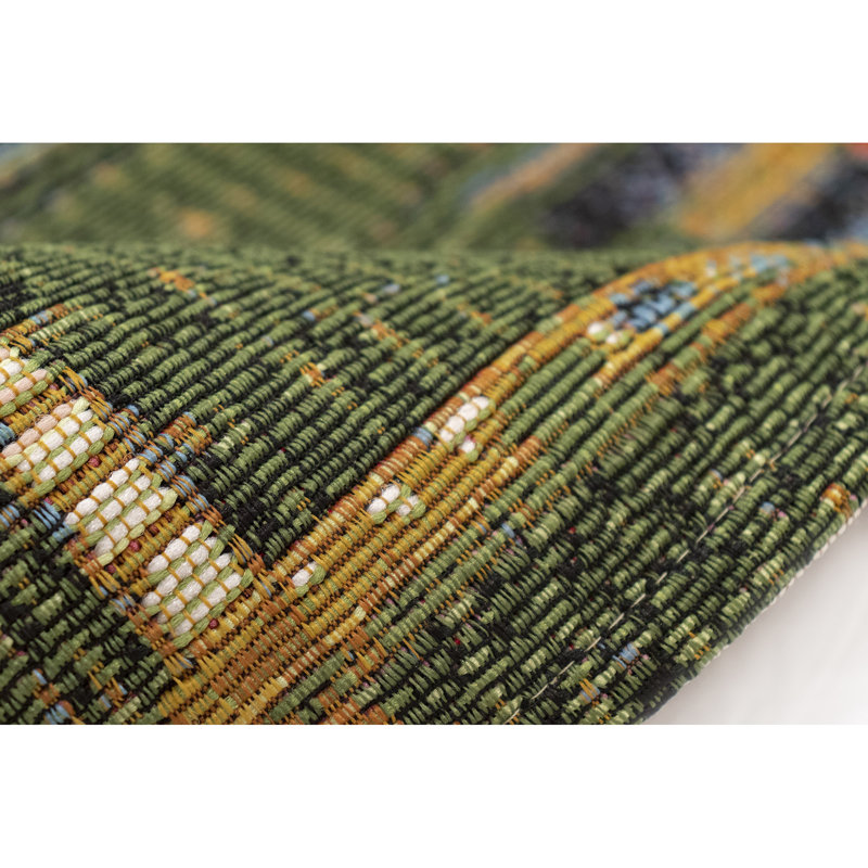 Tapis de cuisine Lakedia, Rectangle 2 pi x 2 pi 10 po, Vert