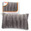 Housse de coussin en fausse fourrure Tsuguko-87765607