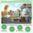 Outdoor Grill Table With Storage Cabinet Weatherproof